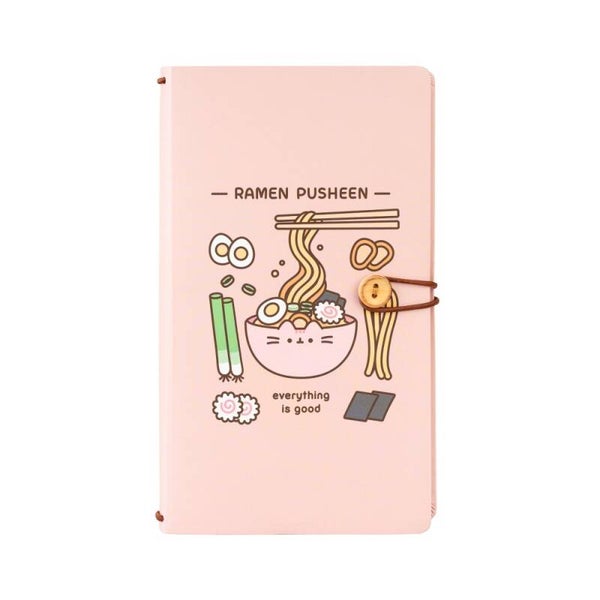 CUADERNO DE VIAJE TRIPLE GATO PUSHEEN SUSHI ROLL