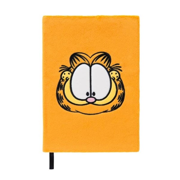 CUADERNO PREMIUM A5 TAPA FELPA GARFIELD GATO