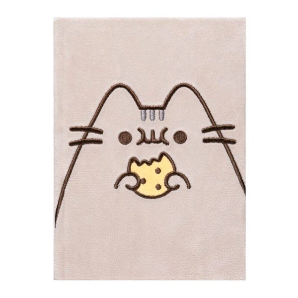 CUADERNO PREMIUM A5 TAPA FELPA GATO PUSHEEN FOODIE COLLECTION