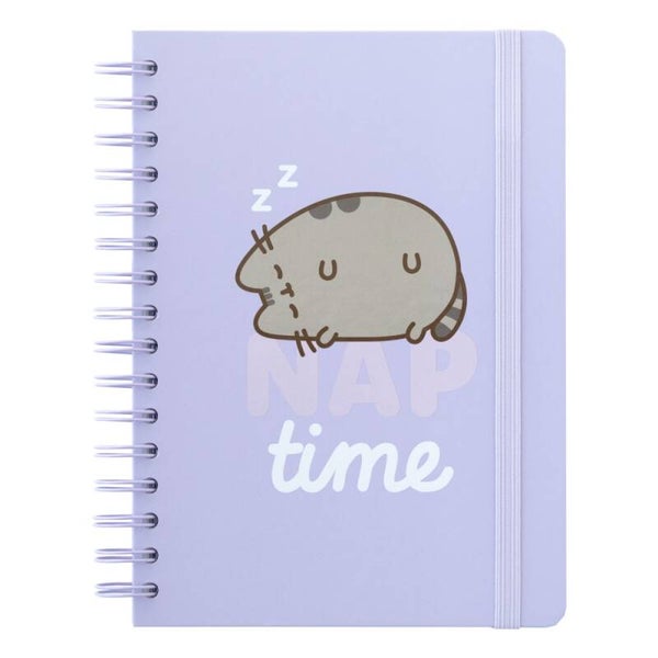 CUADERNO TAPA FORRADA A5 GATO PUSHEEN MOMENTS COLLECTION