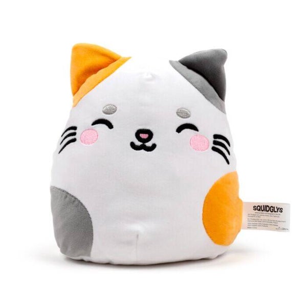 COJÍN DE PELUCHE SQUIDGLYS LA GATA LOLA MASCOTAS DE ADORAMALS GATO