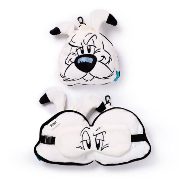 ALMOHADA DE VIAJE CON ANTIFAZ RELAXEAZZZ IDÉFIX ASTÉRIX Y OBÉLIX