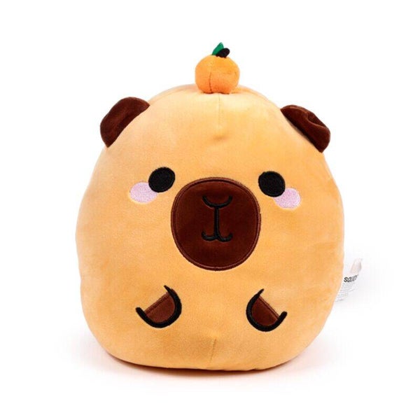 COJÍN DE PELUCHE SQUIDGLYS ADORAMALS EL CAPIBARA DUKE
