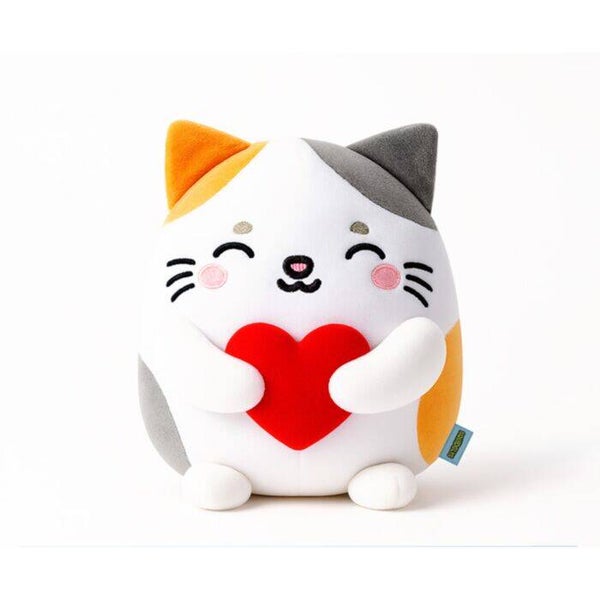 COJÍN DE PELUCHE SQUIDGLYS GATO CON CORAZÓN J.ADORAMALS