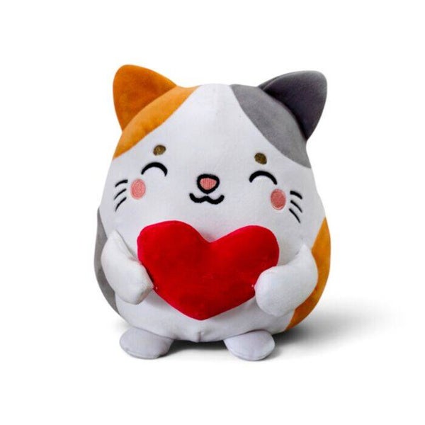 COJÍN DE PELUCHE SQUIDGLYS GATO CON CORAZÓN J'ADORAMALS