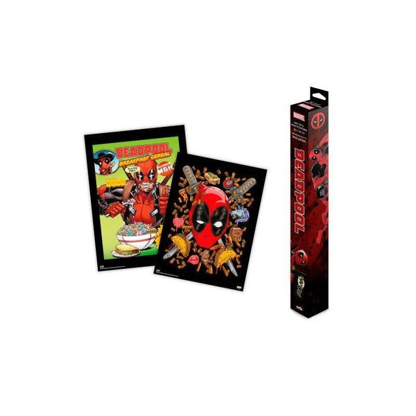 SET MINIPOSTERS MARVEL DEADPOOL