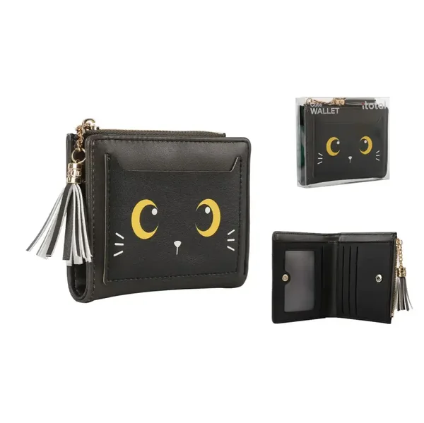 CARTERA BLACK CAT GATO