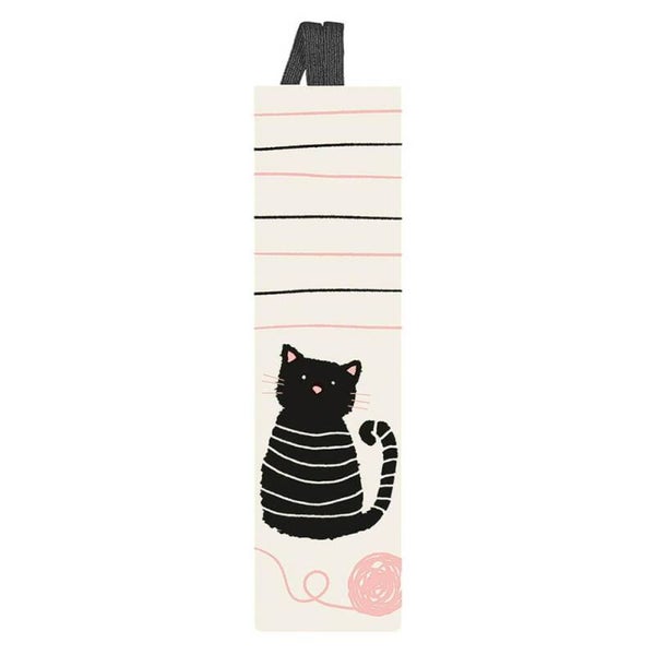 MARCAPÁGINAS CINTA ELÁSTICA MIAU & GATO