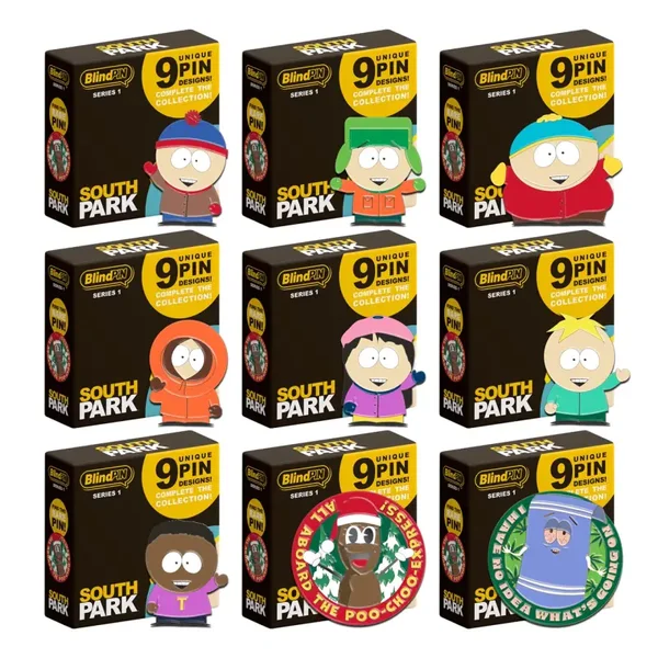 BLINDPIN SERIE 1 PINS MISTERIOSOS COLECCIONABLES SOUTH PARK