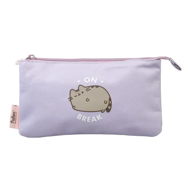 ESTUCHE TRIPLE GATO PUSHEEN MOMENTS