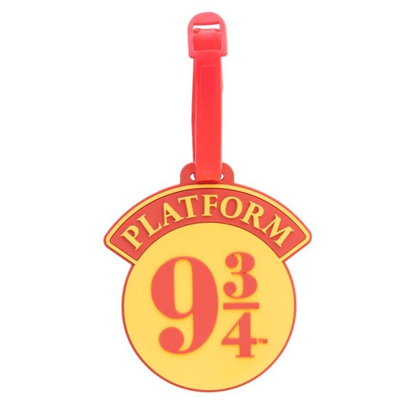 ETIQUETA DE EQUIPAJE HARRY POTTER PLATAFORMA 9 3/4