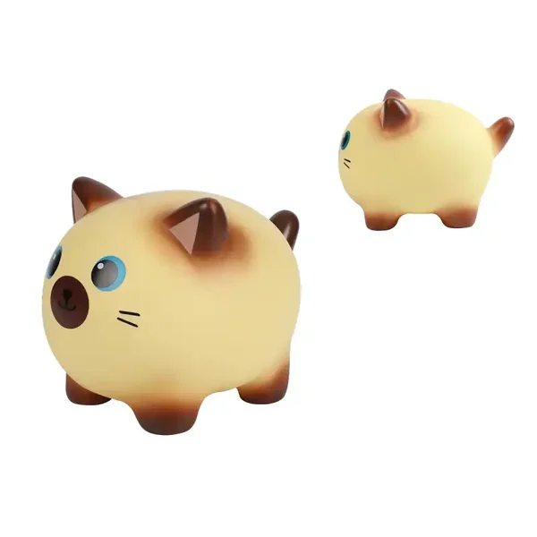 HUCHA SIAMESE CAT GATO
