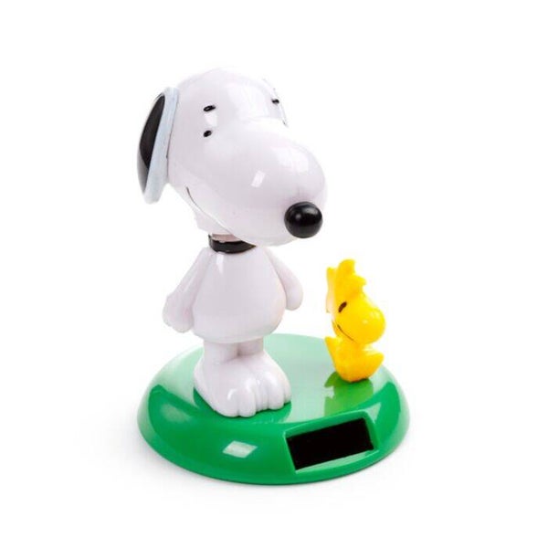 MUÑECO SOLAR PEANUTS SNOOPY & WOODSTOCK