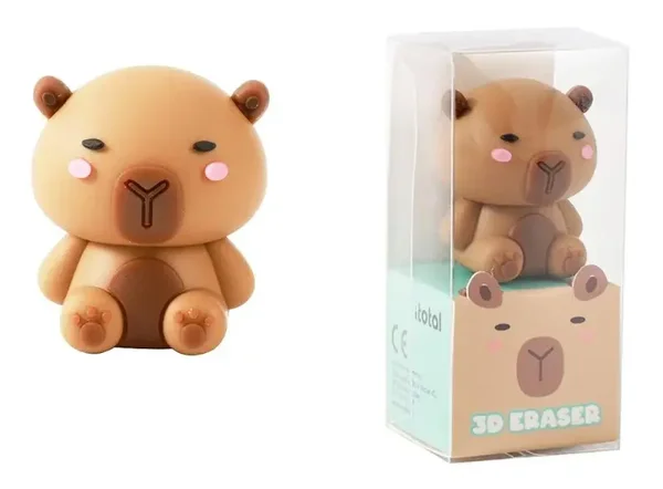 GOMA DE BORRAR 3D CAPYBARA / CAPIBARA