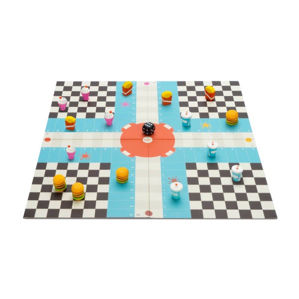JUEGO DE MESA LUDO S DINER CARTÓN PLÁSTICO