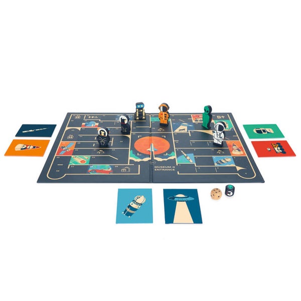 JUEGO DE MESA SPACE MUSEUM MADERA/CARTÓN