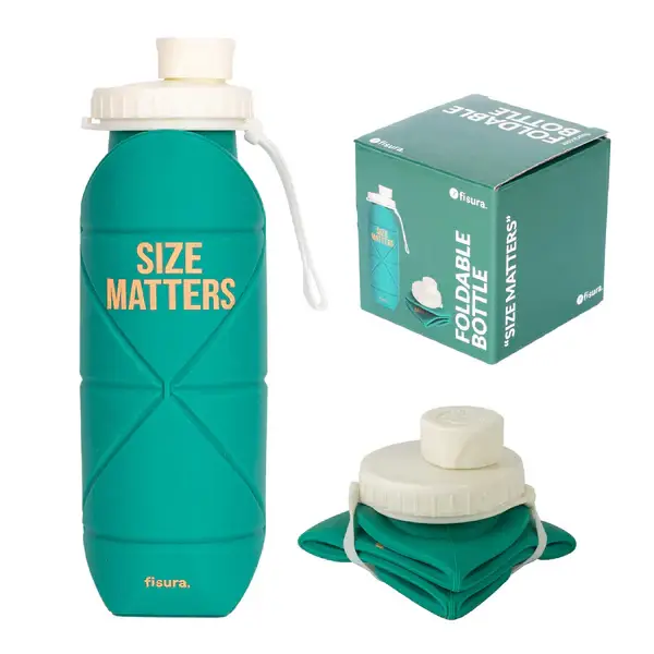 BOTELLA PLEGABLE "SIZE MATTERS"