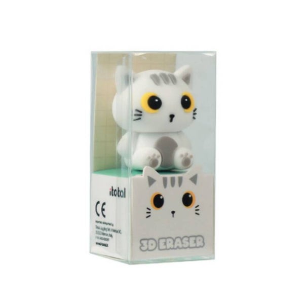 GOMA DE BORRAR 3D CAT GATO