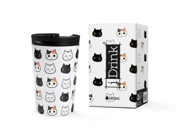 TAZA DE VIAJE 260 ML GATO
