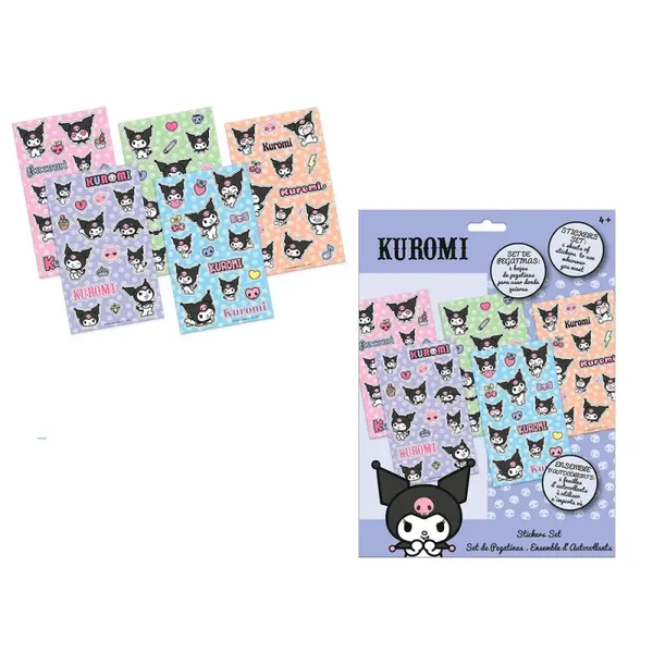 SET PEGATINAS KUROMI