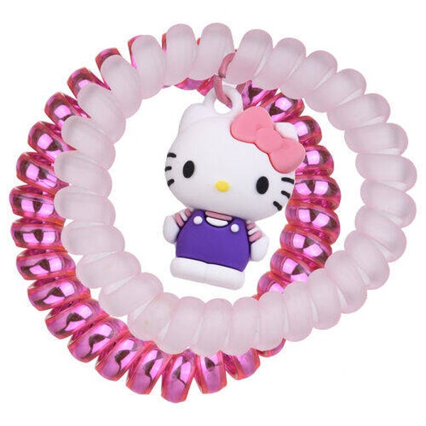 COLETERO ESTILO ESPIRAL 2 UNIDADES HELLO KITTY