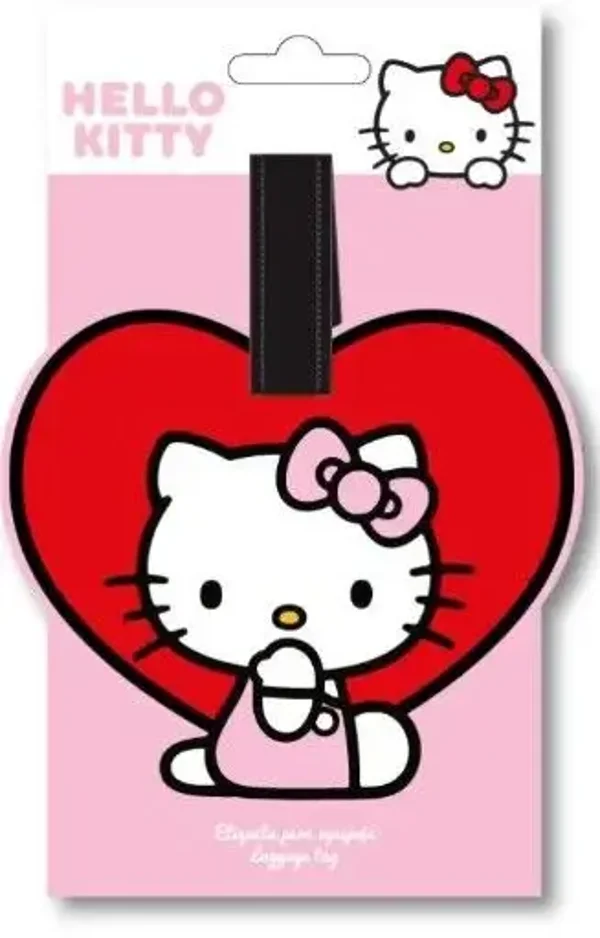 ENTIQUETA VIAJE HELLO KITTY