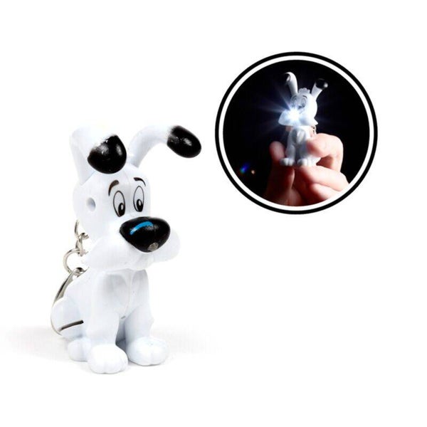 LLAVERO CON LUZ Y SONIDO IDÉFIX (DOGMATIX) DE ASTÉRIX Y OBÉLIX