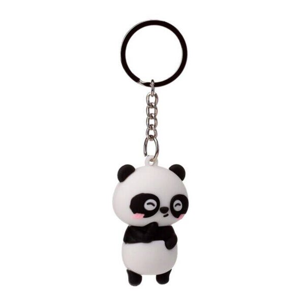LLAVERO 3D DE PVC EL OSO PANDA SUSU ANIMALES ADORABLES ADORAMALS