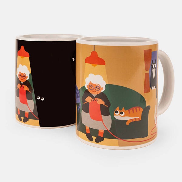 MUG TÉRMICO SEÑORA DE LOS GATOS