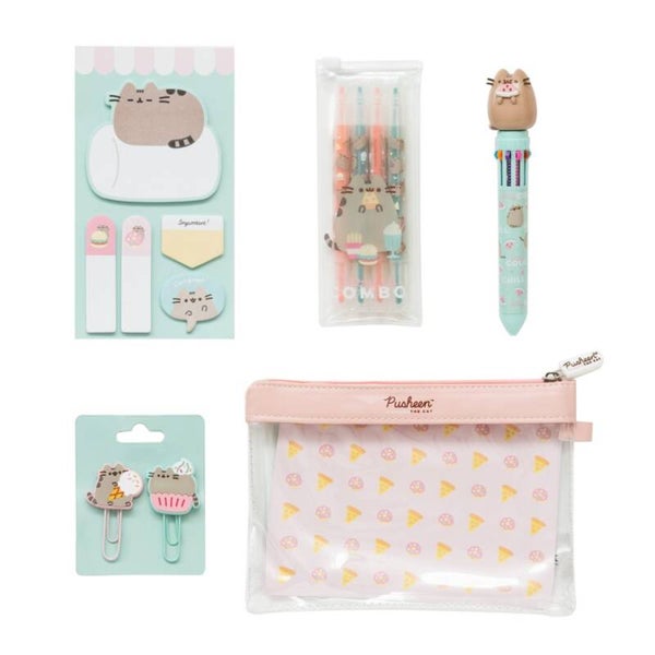 KIT DE PAPELERIA GATO PUSHEEN FOODIE COLLECTION