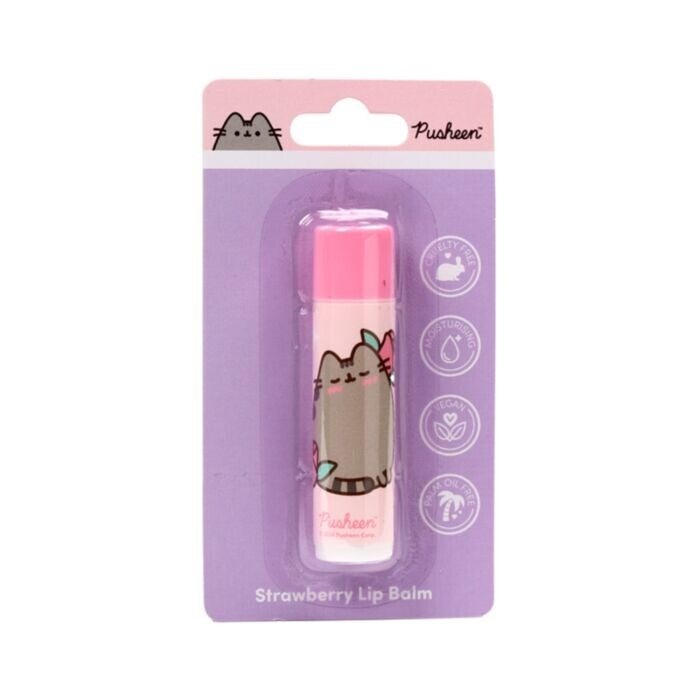 BÁLSAMO LABIAL EN BARRA GATO PUSHEEN FRESA
