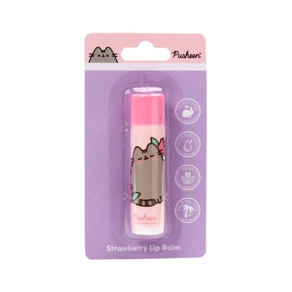 BÁLSAMO LABIAL EN BARRA GATO PUSHEEN FRESA