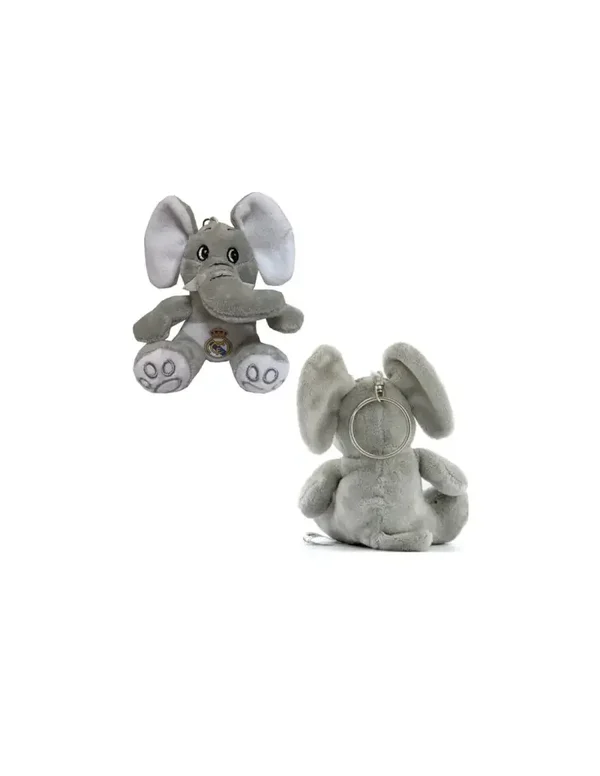REAL MADRID LLAVERO ELEFANTE DE PELUCHE