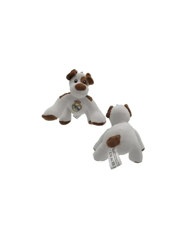 REAL MADRID LLAVERO PERRO DE PELUCHE