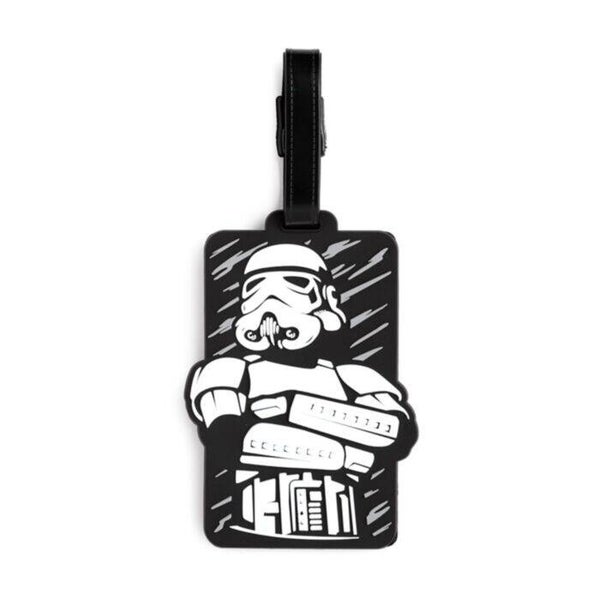 ETIQUETA DE EQUIPAJE DE PVC SOLDADO IMPERIAL STORMTROOPER (STAR WARS)