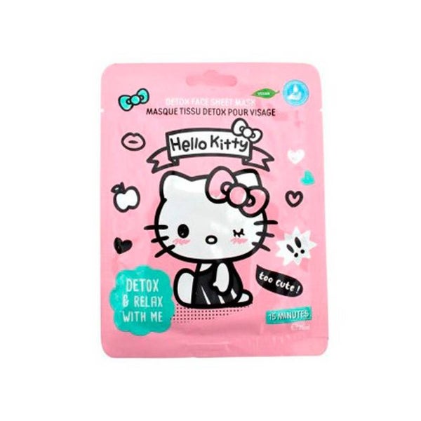 MASCARILLA FACIAL HELLO KITTY ROSA