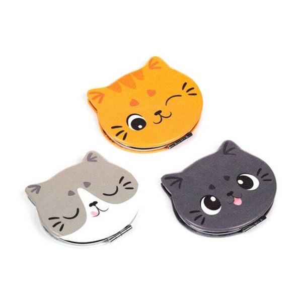 ESPEJO DE BOLSILLO GATOS BEANS & CO