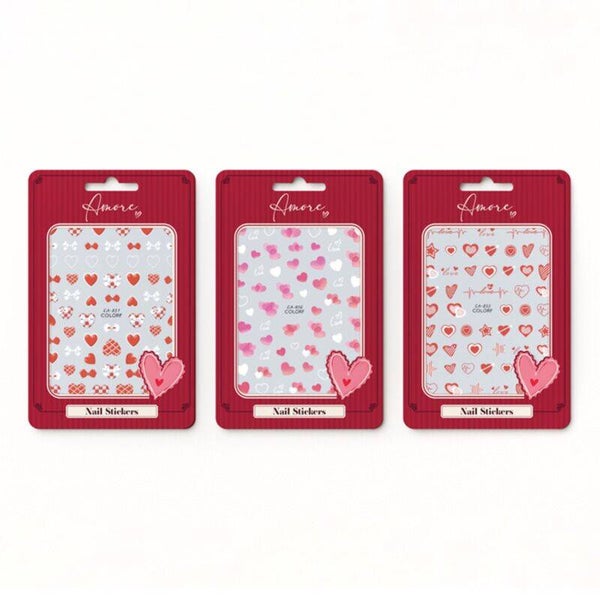 PEGATINAS AUTOADHESIVAS PARA UÑAS CORAZÓN J.ADORAMALS