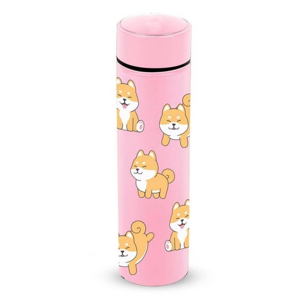 OH MY POP! SHIBA-BOTELLA INTELIGENTE BLOCK ROSA