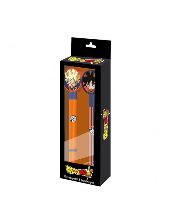 DRAGON BALL NEGRO PACK DE LÁPIZ ETERNAL + BOLI GEL DRAGON BALL ULTRA INSTINCT