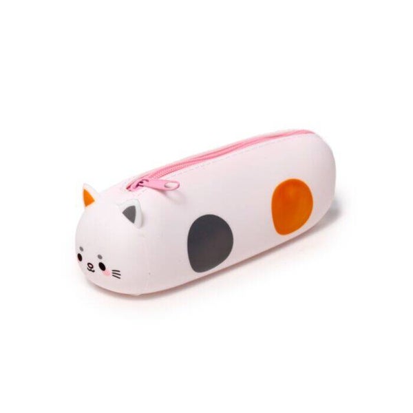ESTUCHE DE SILICONA CON CREMALLERA ADORAMALS GATO