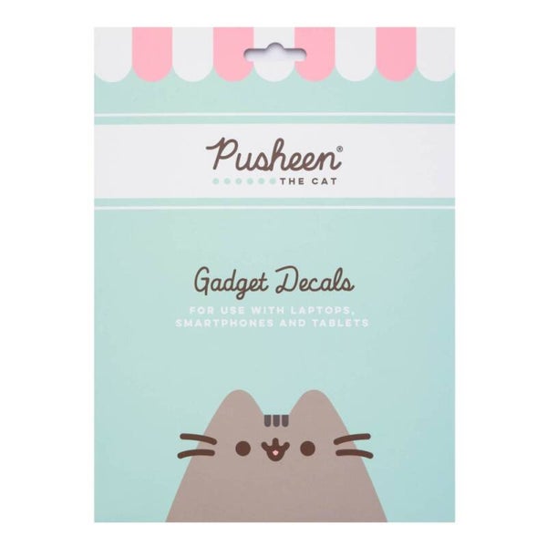 PEGATINAS REUTILIZABLES GATO PUSHEEN FOODIE