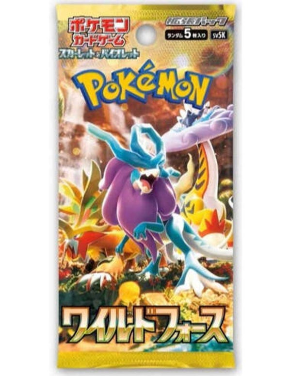 SOBRE POKÉMON WILD FORCE JAPONÉS (SV5K)