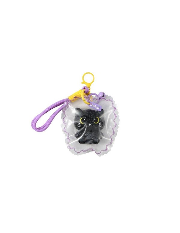 LLAVERO JELLYPOP BLACK CAT GATO