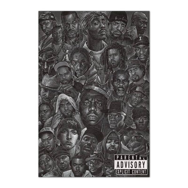 POSTER HIP HOP ALL STARS
