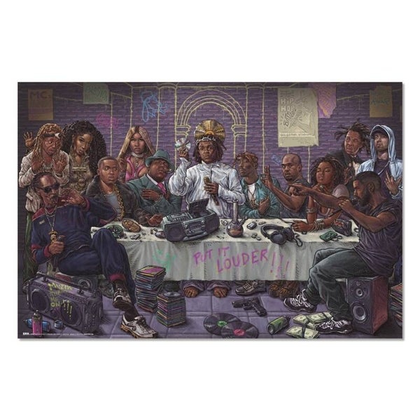 POSTER LA ULTIMA CENA DEL HIP HOP