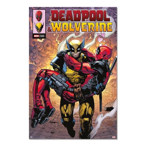 POSTER MARVEL DEADPOOL Y LOBEZNO 1