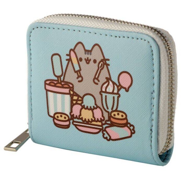 CARTERA CON CREMALLERA GATO PUSHEEN GLOTÓN