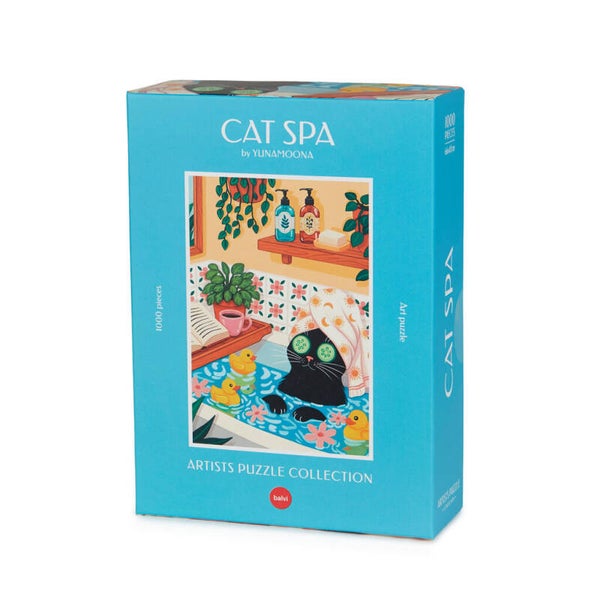 PUZLE CAT SPA 1000 PZAS CARTÓN GATO