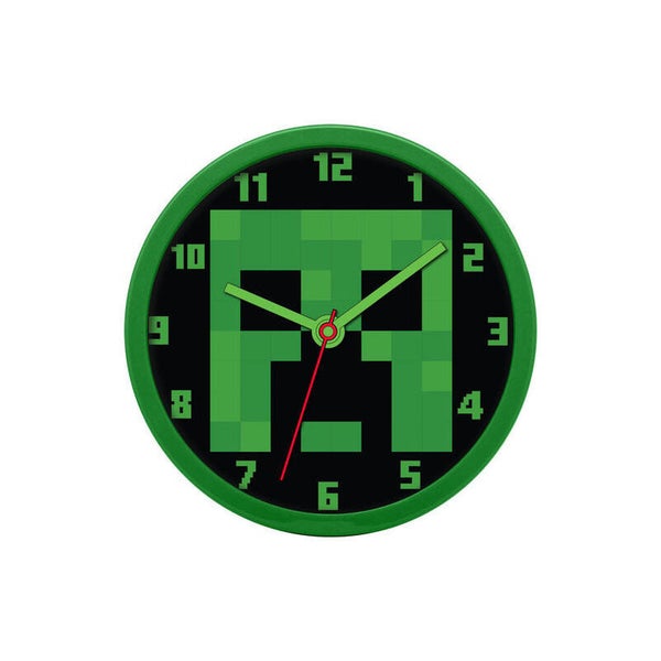 RELOJ PARED MINECRAFT 3018